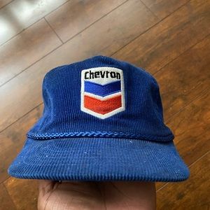 Vintage Chevron Corduroy Hat